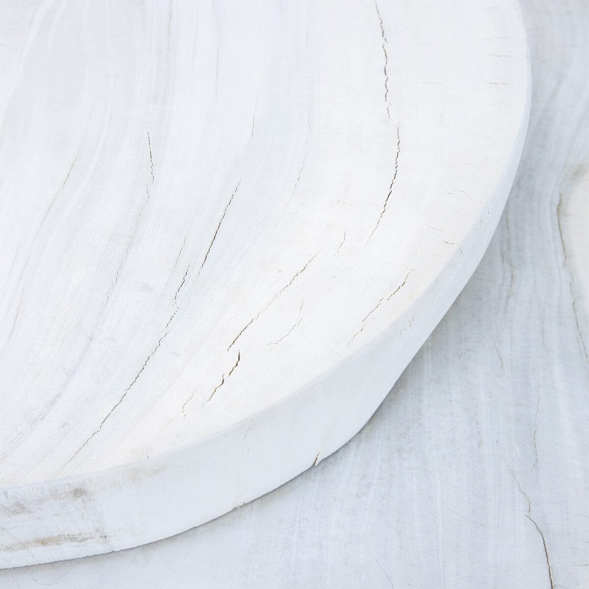 Bleached Pancake Table