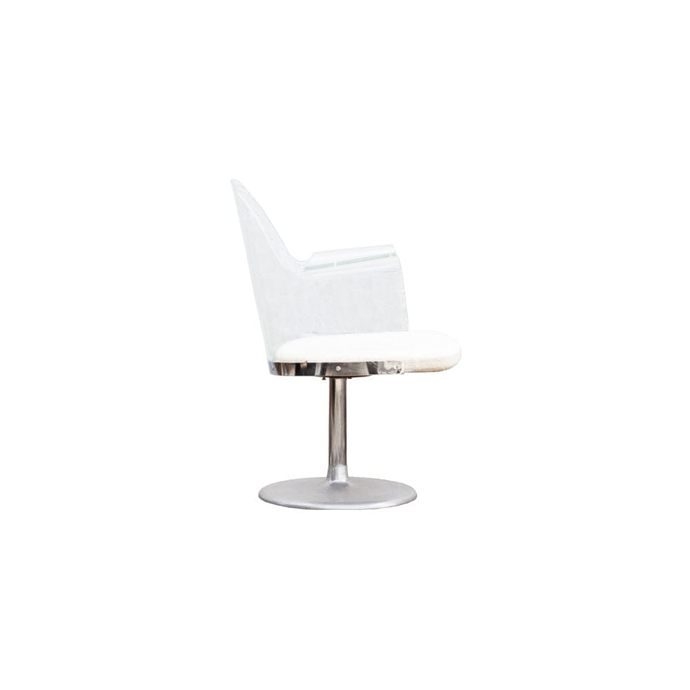 Lucite Swivel Chair