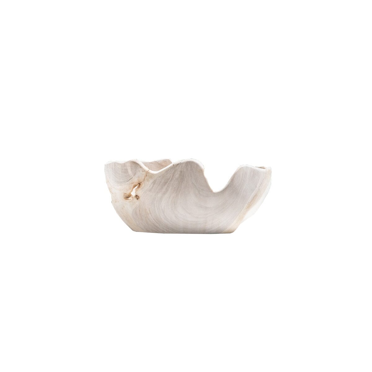 Bleached Teak Bowl III