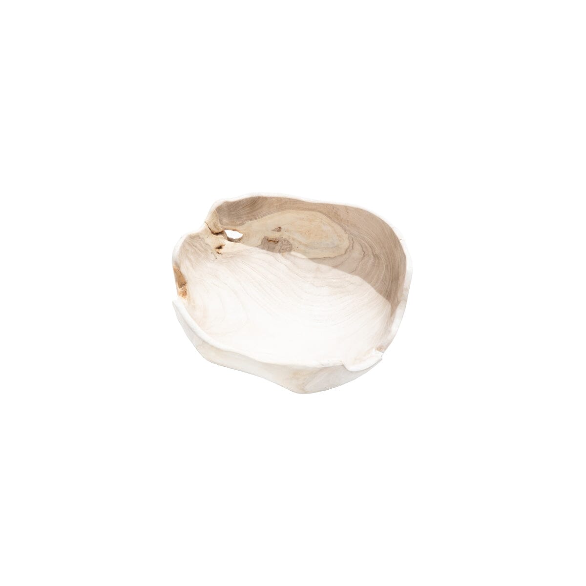 Bleached Teak Bowl III