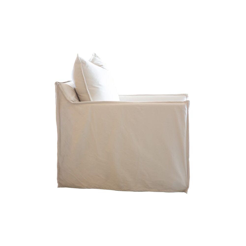 Swivel Slip Cover Chair